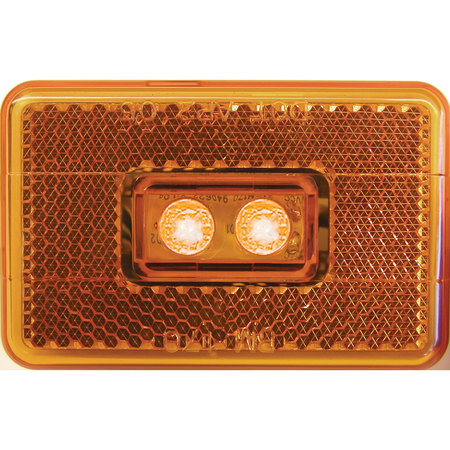 PETERSON Peterson V170A The 170 Series Piranha LED Clearance/Side Marker Light with Reflex - Amber V170A